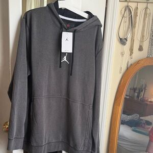 Jordan Men’s Charcoal Black Pullover Hoodie